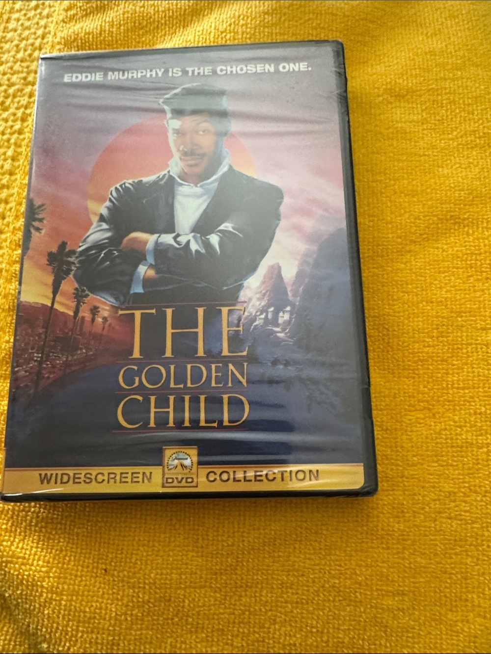 The Golden Child DVD - Black Case with Yellow Cover Art